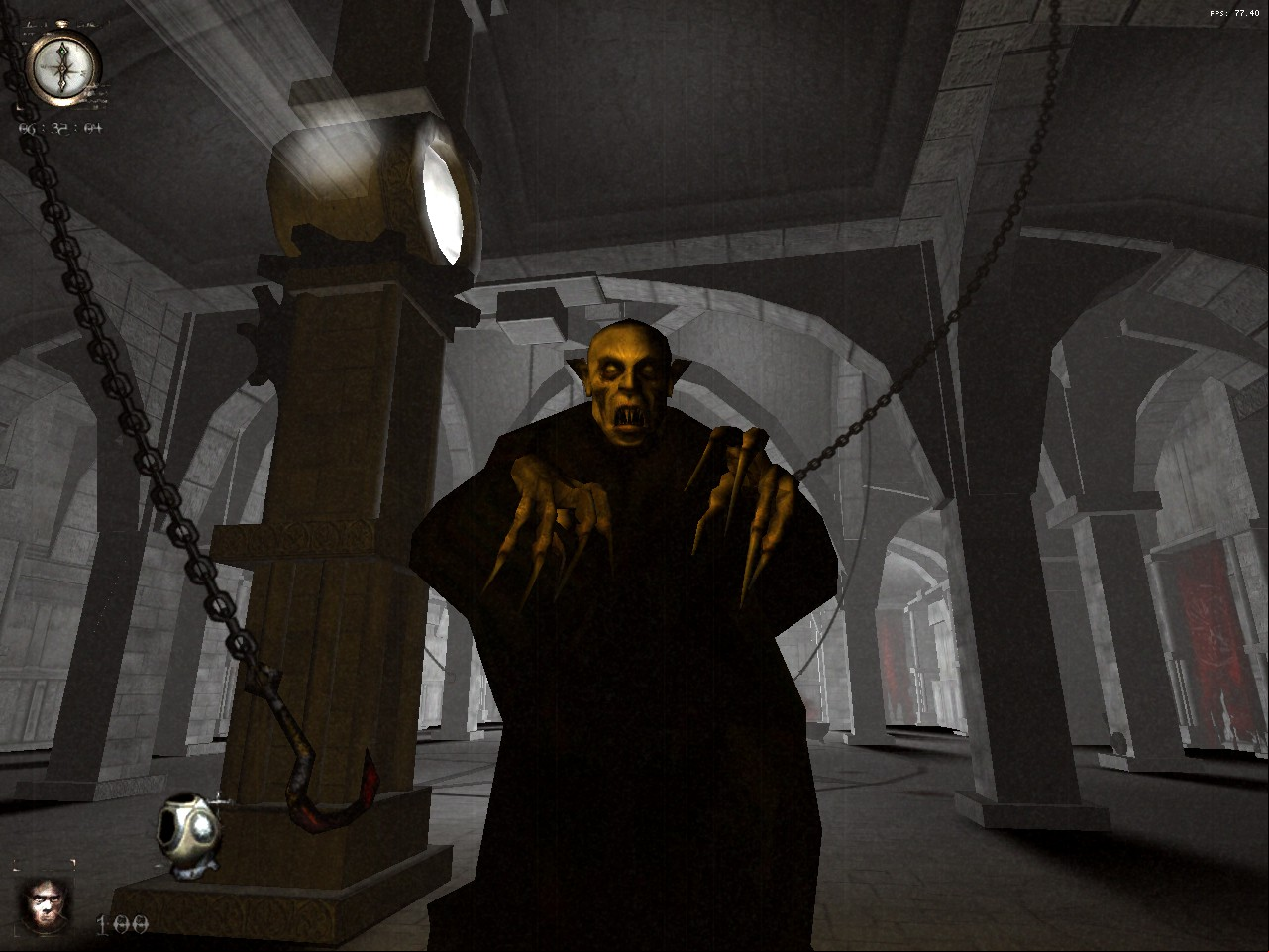 Старые игры про вампиров. Вампиры / Nosferatu: the Wrath of Malachi.